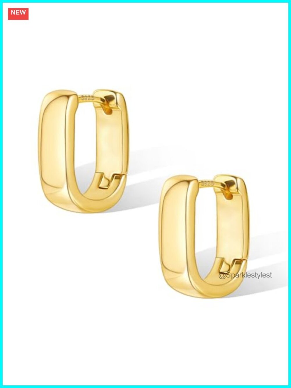 Small Chunky Hoop Earrings for Women Hypoallergenic Huggie Earrings